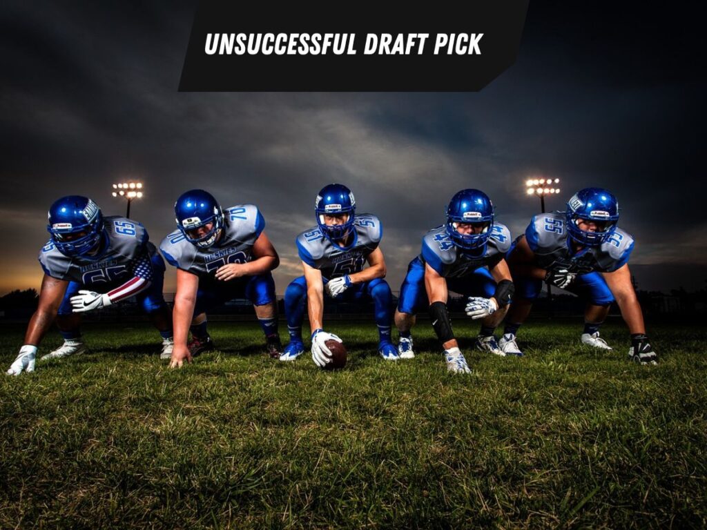 Unsuccessful Draft Picks And Proceeding
